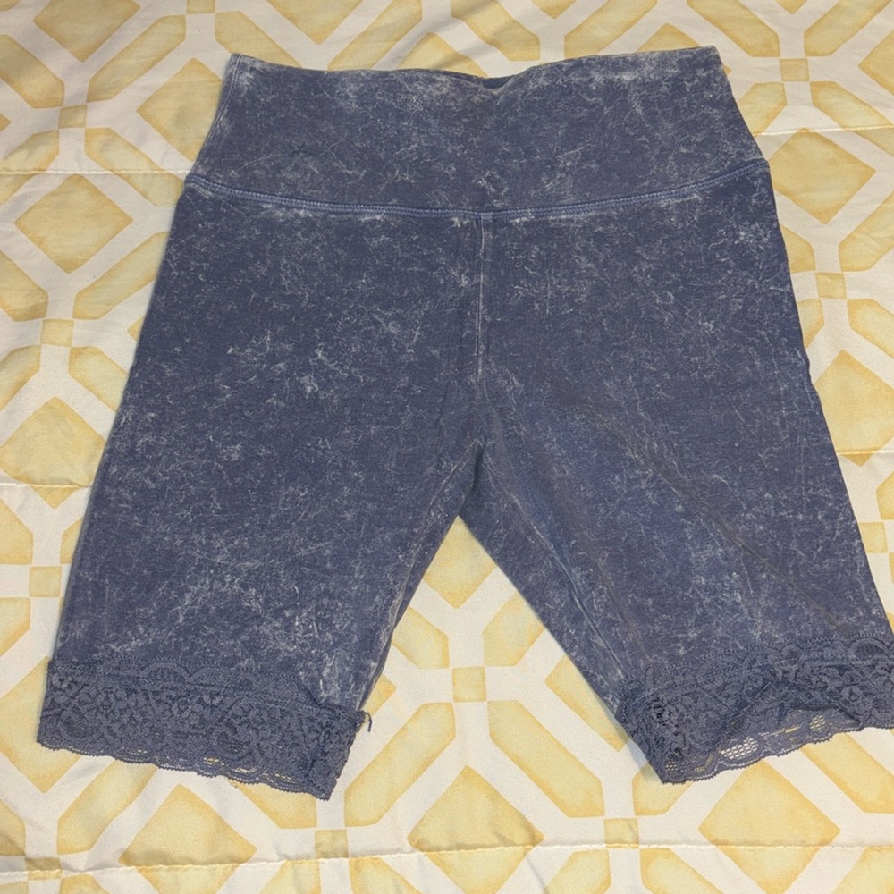 Size Small, Colsie blue lace Biker shorts